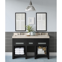 Double Vanities 35-11/16 x 58-5/8 x 19-11/16 Double Vanities 35-11/16 x 58-5/8 x 19-11/16