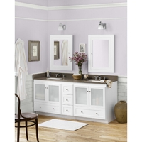 Double Vanities 32-11/16 x 72-9/16 x 22-1/16 Double Vanities 32-11/16 x 72-9/16 x 22-1/16