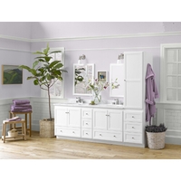 Double Vanities 32-7/8 x 72-9/16 x 22-1/4 Double Vanities 32-7/8 x 72-9/16 x 22-1/4