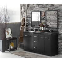 Double Vanities 36-13/16 x 60-9/16 x 22-1/4 Double Vanities 36-13/16 x 60-9/16 x 22-1/4