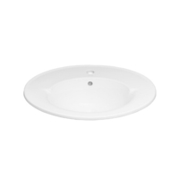 Self-Rimming Bathroom Sink 23-5/8 x 19-7/8 x 7-1/2 Self-Rimming Bathroom Sink 23-5/8 x 19-7/8 x 7-1/2