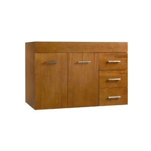 R011231LF08 Bella Vanity Base Bathroom Vanity - Cinnamon R011231LF08 Bella Vanity Base Bathroom Vanity - Cinnamon
