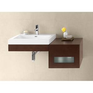R015623H01/R2166241WH/R6320181 Adina Up to 24" Bathroom Vanity - Dark Cherry / White R015623H01/R2166241WH/R6320181 Adina Up to 24" Bathroom Vanity - Dark Cherry / White