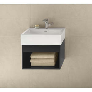 R016722B02/R2002121WH Catalina Up to 24" Bathroom Vanity - Black / White R016722B02/R2002121WH Catalina Up to 24" Bathroom Vanity - Black / White