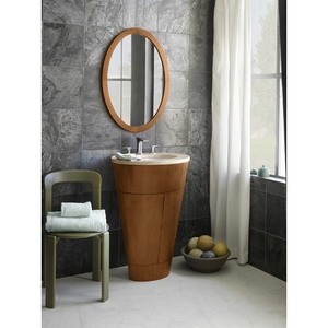 R034723F08/R3070238MY/R200555W Leonie Up to 24" Bathroom Vanity - Cinnamon / Cream Beige R034723F08/R3070238MY/R200555W Leonie Up to 24" Bathroom Vanity - Cinnamon / Cream Beige