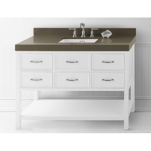 R052748W01 Newcastle Vanity Base Bathroom Vanity - White R052748W01 Newcastle Vanity Base Bathroom Vanity - White