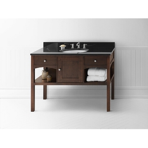 R056148F13/R3011498AB/R310149A Langley Over 45" Bathroom Vanity - Café Walnut / Absolute Black R056148F13/R3011498AB/R310149A Langley Over 45" Bathroom Vanity - Café Walnut / Absolute Black