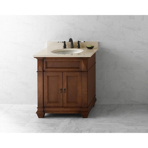 R062830F11 Torino Vanity Base Bathroom Vanity - Colonial Cherry R062830F11 Torino Vanity Base Bathroom Vanity - Colonial Cherry