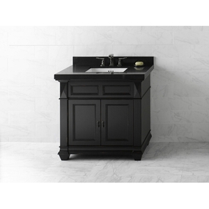 R062836B01 Torino Vanity Base Bathroom Vanity - Antique Black R062836B01 Torino Vanity Base Bathroom Vanity - Antique Black