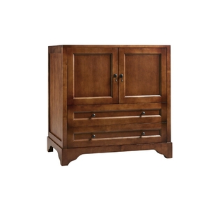 R065136F11 Milano Vanity Base Bathroom Vanity - Colonial Cherry R065136F11 Milano Vanity Base Bathroom Vanity - Colonial Cherry