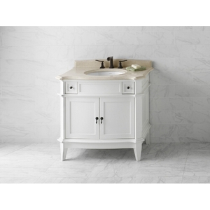 R068436F16 Solerno Vanity Base Bathroom Vanity - Cream R068436F16 Solerno Vanity Base Bathroom Vanity - Cream