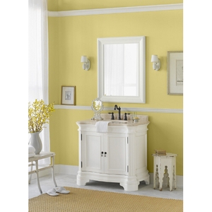 R070736F16/R3090378MY/R315037M Le manns 31" to 44" Bathroom Vanity - Cream / Cream Beige R070736F16/R3090378MY/R315037M Le manns 31" to 44" Bathroom Vanity - Cream / Cream Beige