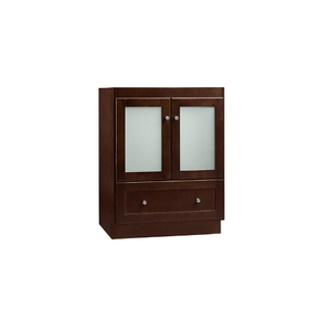 R0808241H01 Shaker Vanity Base Bathroom Vanity - Dark Cherry R0808241H01 Shaker Vanity Base Bathroom Vanity - Dark Cherry