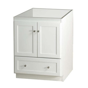 R0808243W01 Shaker Vanity Base Bathroom Vanity - White R0808243W01 Shaker Vanity Base Bathroom Vanity - White