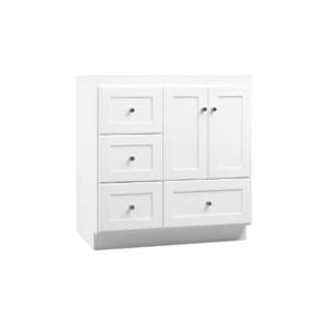R0819303RW01 Shaker Vanity Base Bathroom Vanity - White R0819303RW01 Shaker Vanity Base Bathroom Vanity - White