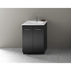 R091024B02/R2122251WH Arden 25" to 30" Bathroom Vanity - Black / White R091024B02/R2122251WH Arden 25" to 30" Bathroom Vanity - Black / White