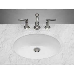 R200513WH Undermount Style Bathroom Sink - White R200513WH Undermount Style Bathroom Sink - White
