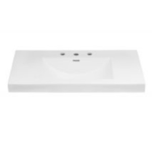 R2166378WH Self Rimming Bathroom Sink - White R2166378WH Self Rimming Bathroom Sink - White