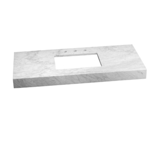 R3044498CW WideAppeal Vanity Top Bathroom Vanity - Carrara White R3044498CW WideAppeal Vanity Top Bathroom Vanity - Carrara White