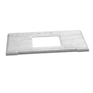 R3080498CW Torino Vanity Top Bathroom Vanity - Carrara White R3080498CW Torino Vanity Top Bathroom Vanity - Carrara White