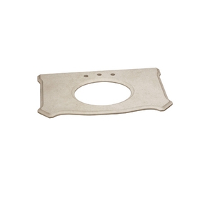 R3092378MY Bordeaux Vanity Top Bathroom Vanity - Cream Beige R3092378MY Bordeaux Vanity Top Bathroom Vanity - Cream Beige