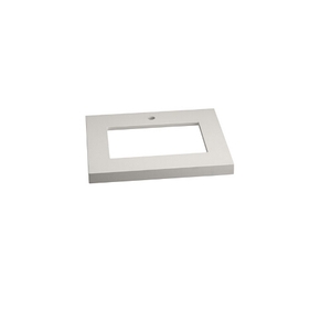 R3633251Q01 WideAppeal Vanity Top Bathroom Vanity - Solid White TechStone R3633251Q01 WideAppeal Vanity Top Bathroom Vanity - Solid White TechStone
