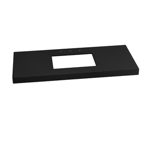 R3633498Q02 WideAppeal Vanity Top Bathroom Vanity - Broad Black TechStone R3633498Q02 WideAppeal Vanity Top Bathroom Vanity - Broad Black TechStone