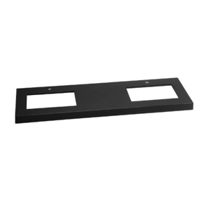 R3633618DQ02 WideAppeal Vanity Top Bathroom Vanity - Broad Black TechStone R3633618DQ02 WideAppeal Vanity Top Bathroom Vanity - Broad Black TechStone