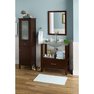 R500033H01/R4366321S16/R667033 Rowena 31" to 44" Bathroom Vanity - Dark Cherry / Obscure R500033H01/R4366321S16/R667033 Rowena 31" to 44" Bathroom Vanity - Dark Cherry / Obscure
