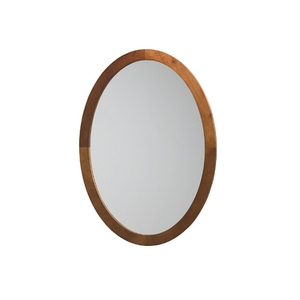 R600023F08 Leonie Oval Mirror - Cinnamon R600023F08 Leonie Oval Mirror - Cinnamon