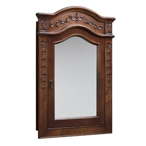 R610028F11 Swing Door Medicine Cabinet - Colonial Cherry R610028F11 Swing Door Medicine Cabinet - Colonial Cherry