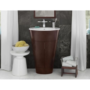 R034723H01 Leonie Vanity Base Bathroom Vanity - Dark Cherry R034723H01 Leonie Vanity Base Bathroom Vanity - Dark Cherry