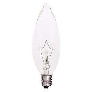 SS4995 Cand Torpedo Incandescent Light Bulb - Clear SS4995 Cand Torpedo Incandescent Light Bulb - Clear