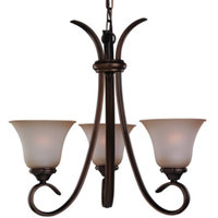 Mini Chandelier 21-1/2" Width Mini Chandelier 21-1/2" Width