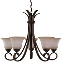 Mid Sized Chandelier 25-1/2" Width Mid Sized Chandelier 25-1/2" Width