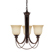 Mini Chandelier 21-1/4" Width Mini Chandelier 21-1/4" Width