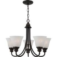 Mid Sized Chandelier 20-1/4" Width Mid Sized Chandelier 20-1/4" Width