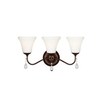 Bathroom Lighting (3 bulbs) 21" Width Bathroom Lighting (3 bulbs) 21" Width