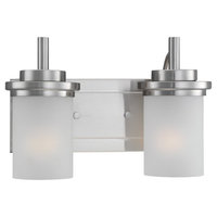 Bathroom Lighting (2 Bulbs) 14" Width Bathroom Lighting (2 Bulbs) 14" Width