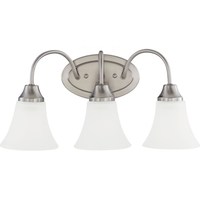 Bathroom Lighting (3 bulbs) 18" Width Bathroom Lighting (3 bulbs) 18" Width