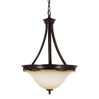 Up Light Pendant 18" Width Up Light Pendant 18" Width