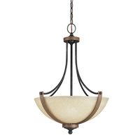 Up Light Pendant 19" Width Up Light Pendant 19" Width