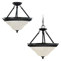 Semi Flush Mount 15-1/4" Width Semi Flush Mount 15-1/4" Width