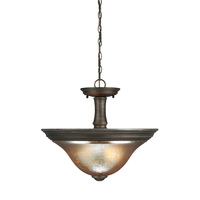 Semi Flush Mount 16-1/4" Width Semi Flush Mount 16-1/4" Width