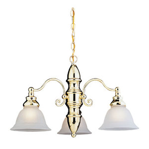 S3105002 Canterbury Mini Chandelier - Polished Brass S3105002 Canterbury Mini Chandelier - Polished Brass
