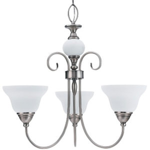 S31105965 Montclaire Mini Chandelier - Brushed Nickel S31105965 Montclaire Mini Chandelier - Brushed Nickel