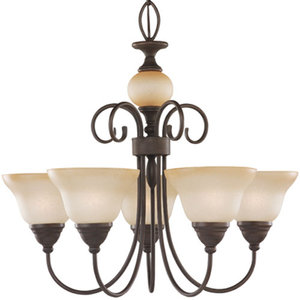 S3110672 Montclaire Mid Sized Chandelier Chandelier - Olde Iron S3110672 Montclaire Mid Sized Chandelier Chandelier - Olde Iron
