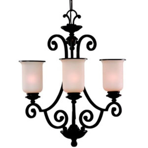 S31145814 Acadia Mini Chandelier - Misted Bronze S31145814 Acadia Mini Chandelier - Misted Bronze