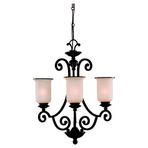 S31145BLE814 Acadia Mini Chandelier - Misted Bronze S31145BLE814 Acadia Mini Chandelier - Misted Bronze