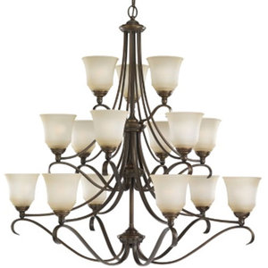 S31382829 Parkview Large Foyer Chandelier Chandelier - Russet Bronze S31382829 Parkview Large Foyer Chandelier Chandelier - Russet Bronze